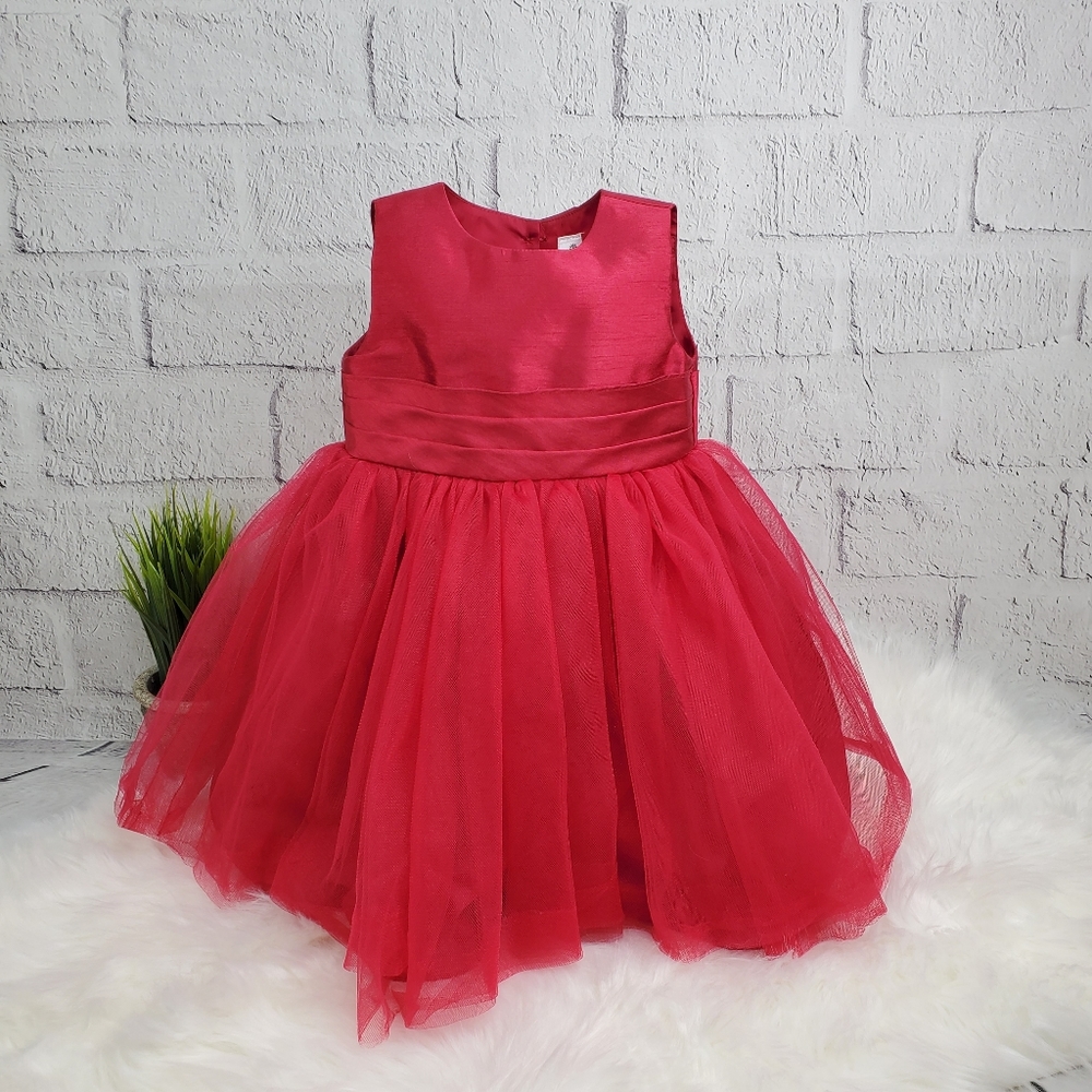 Cherokee red dress 18 months
